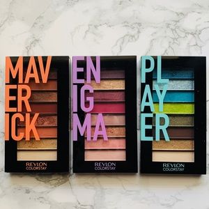 (3) Revlon Colorstay Palette Bundle